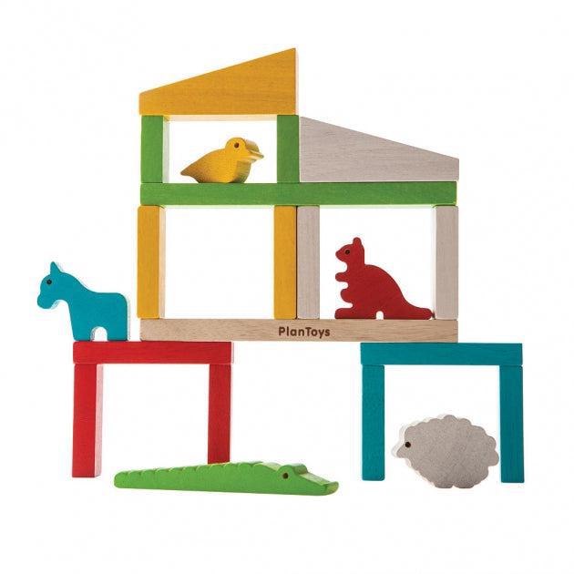 Plan Toys Build A Zoo-Simply Green Baby