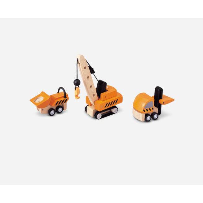 Plan Toys Construction Vehicles-Simply Green Baby