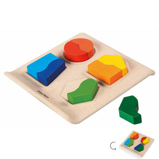 Plan Toys Shape Matching-Simply Green Baby