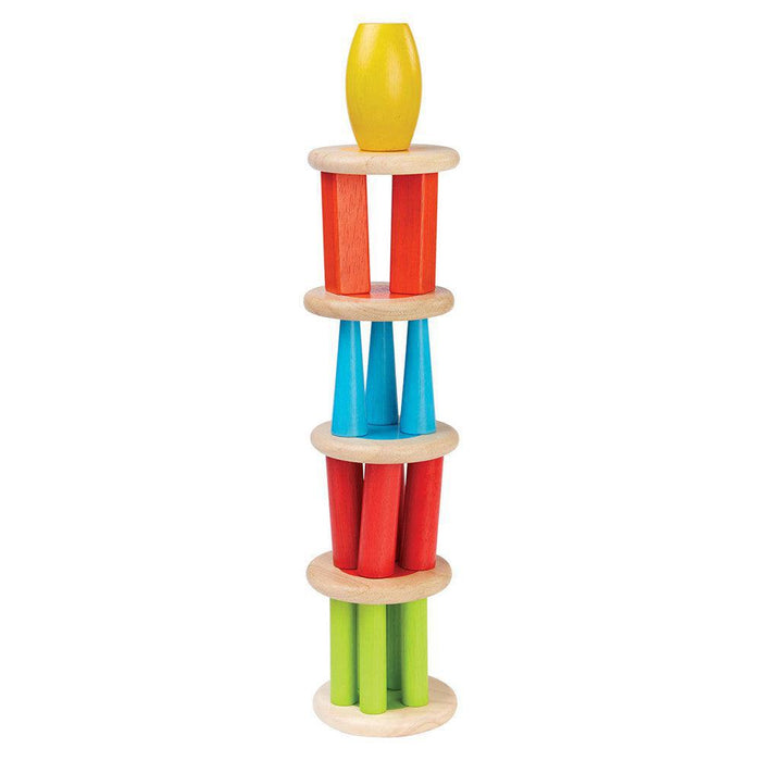 Plan Toys Tower Tumbling-Simply Green Baby