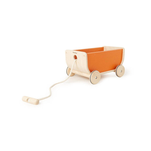Plan Toys Wagon - Orange-Simply Green Baby