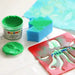 Primo Finger Paint, 4 Colours Set + Accessories in Carry Case-Simply Green Baby