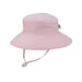 Puffin Gear Wide Brim Sunbaby Hat - Oxford Pink-Simply Green Baby
