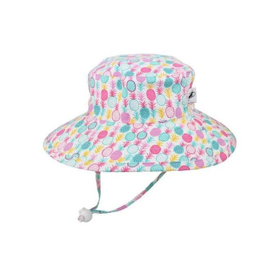 Puffin Gear Wide Brim Sunbaby Hat - Pineapple-Simply Green Baby