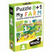 Puzzle 8+1 My Farm-Simply Green Baby