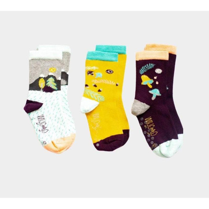 Q For Quinn - Organic Socks, Liam's Adventure (3 pairs)