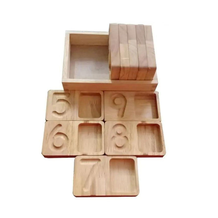 Counting + Writing Tray