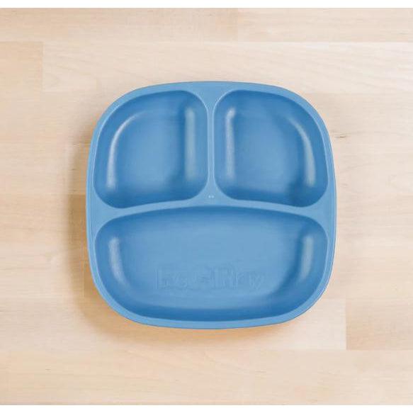 Re-Play Divided Plates 7"-Simply Green Baby