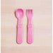 Re-Play Toddler (Fork + Spoon) Utensil Set-Simply Green Baby