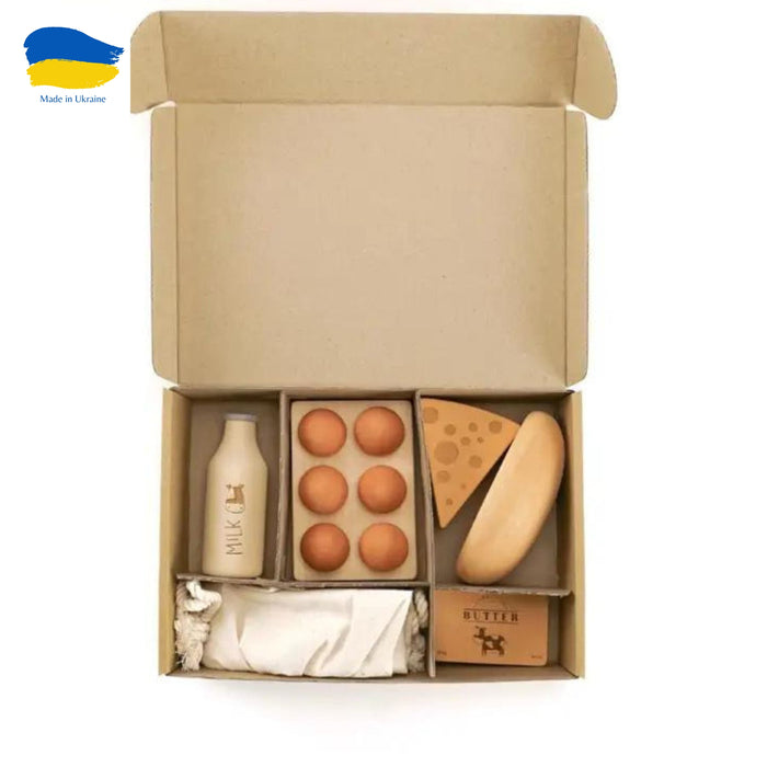 Wooden Play Food Set, Country Products