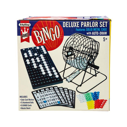 Schylling Bingo Game - Deluxe Parlour Set-Simply Green Baby