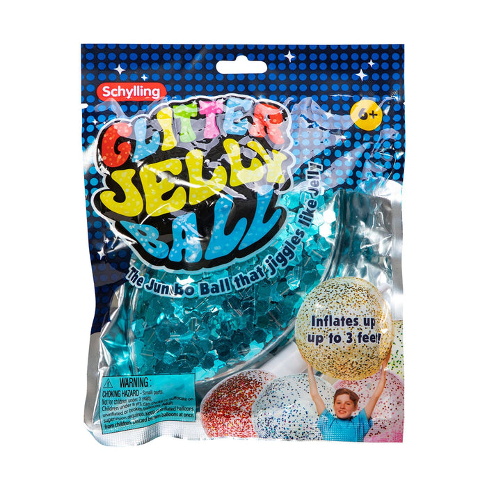 Schylling Glitter Jelly Ball-Simply Green Baby