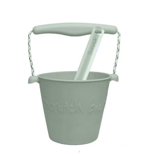 Scrunch Bucket + Spade-Simply Green Baby