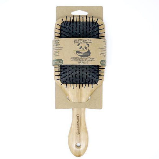 Senzacare Bamboo Paddle Hairbrush - Large-Simply Green Baby