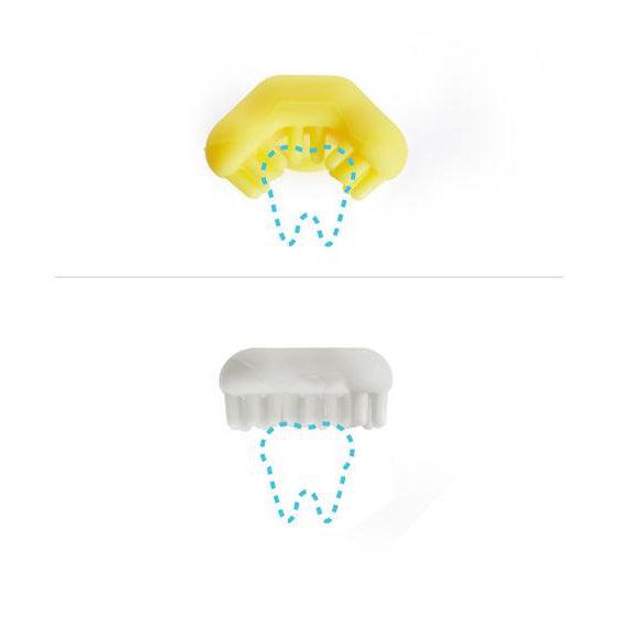 SmileFrida Toothbrush for Babies-Simply Green Baby