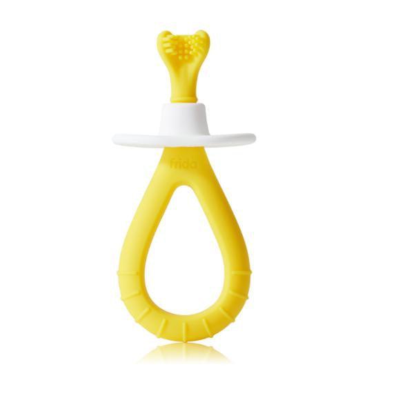 SmileFrida Toothbrush for Babies-Simply Green Baby