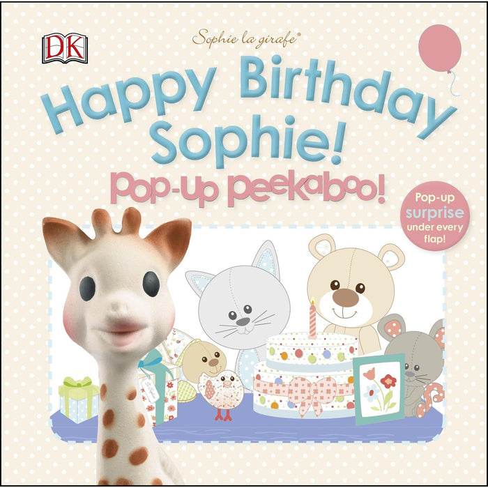 Sophie la girafe: Pop-up Peekaboo Happy Birthday-Simply Green Baby