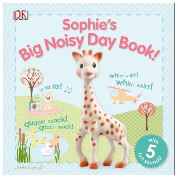 Sophie la girafe: Sophie's Big Noisy Day Book!-Simply Green Baby
