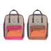Souris Mini Colour Block School Backpack-Simply Green Baby