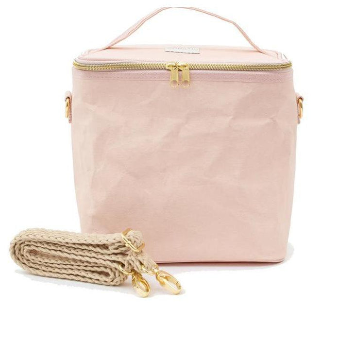 SoYoung Paper Lunch Poche - Blush Pink-Simply Green Baby
