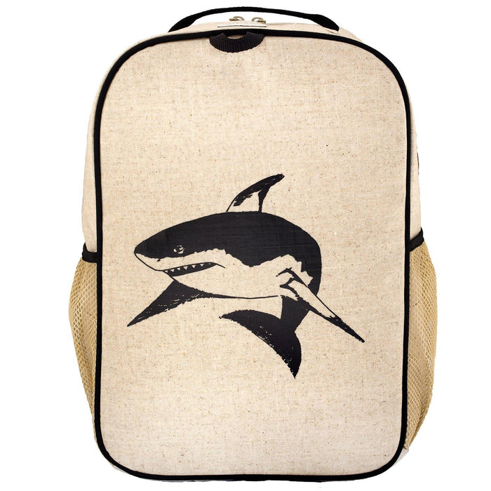 SoYoung Toddler Backpack - Black Shark-Simply Green Baby