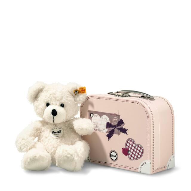 Steiff Lotte Teddy Bear in Suitcase-Simply Green Baby