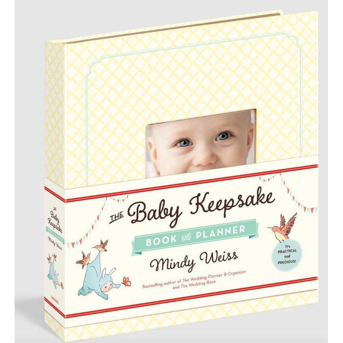 The Baby Keepsake Book and Planner-Simply Green Baby