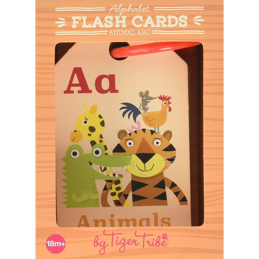 Tiger Tribe - Flash Cards, Animals ABC-Simply Green Baby