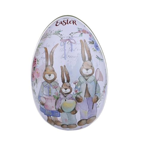 Tin Egg Shaped Candy Box-Simply Green Baby
