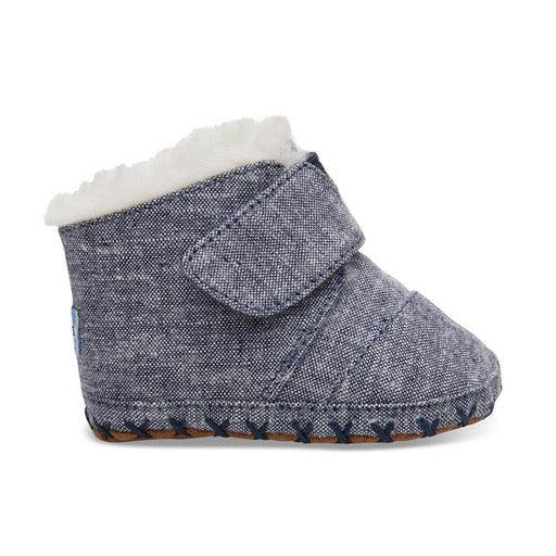 TOMS Cuna - Navy Chambray-Simply Green Baby