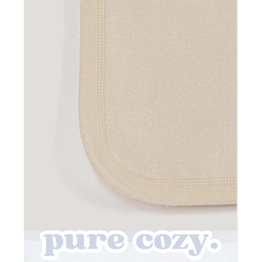 Under The Nile Organic Cotton Brushed Blanket - Natural-Simply Green Baby