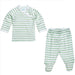 Under The Nile Organic Side Snap Set - Stripes-Simply Green Baby