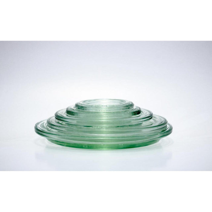 Weck Jars Replacement Glass Lid-Simply Green Baby