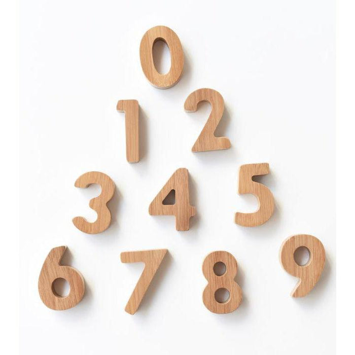 Wee Gallery Bamboo Numbers-Simply Green Baby