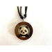 Wooden Animal Face Pendant with Adjustable Knots-Simply Green Baby