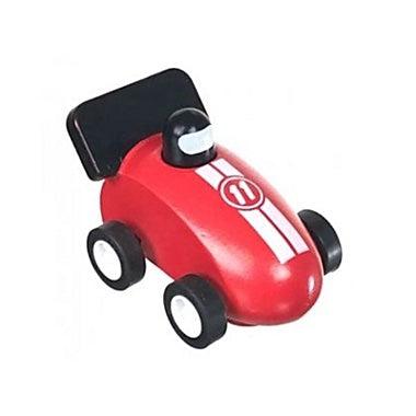 Wooden Pull-Back Car Race-Simply Green Baby