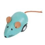 Wooden Pull-Back Mouse Race-Simply Green Baby