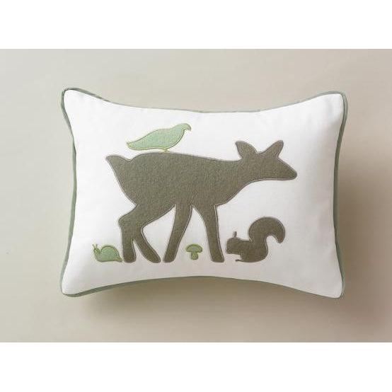 Woodland Pillow-Simply Green Baby