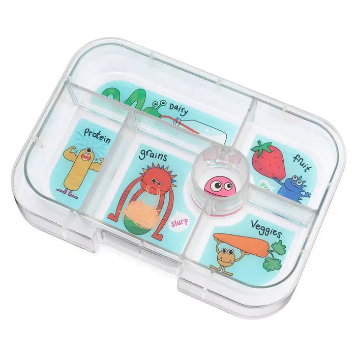 Yumbox Lunch Bento Box Original Insert Tray-Simply Green Baby