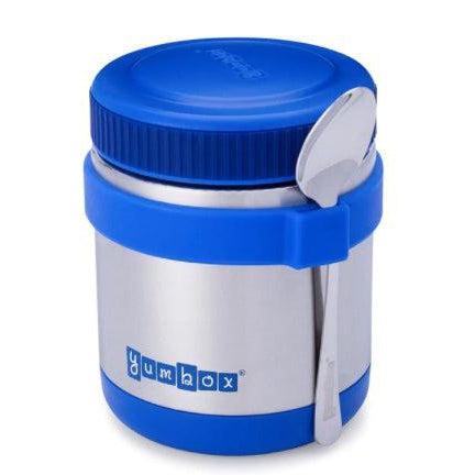 Yumbox Lunch Thermal Food Jar for Hot Lunch - Zuppa with Spoon + Band 14oz-Simply Green Baby